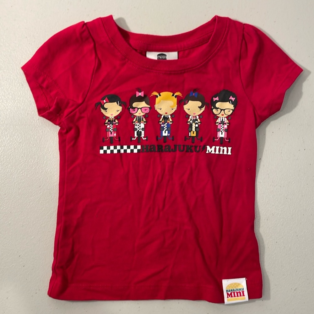 EUC Harajuku Mini for Target Gwen Stefani Scooter Girls T-Shirt 2T